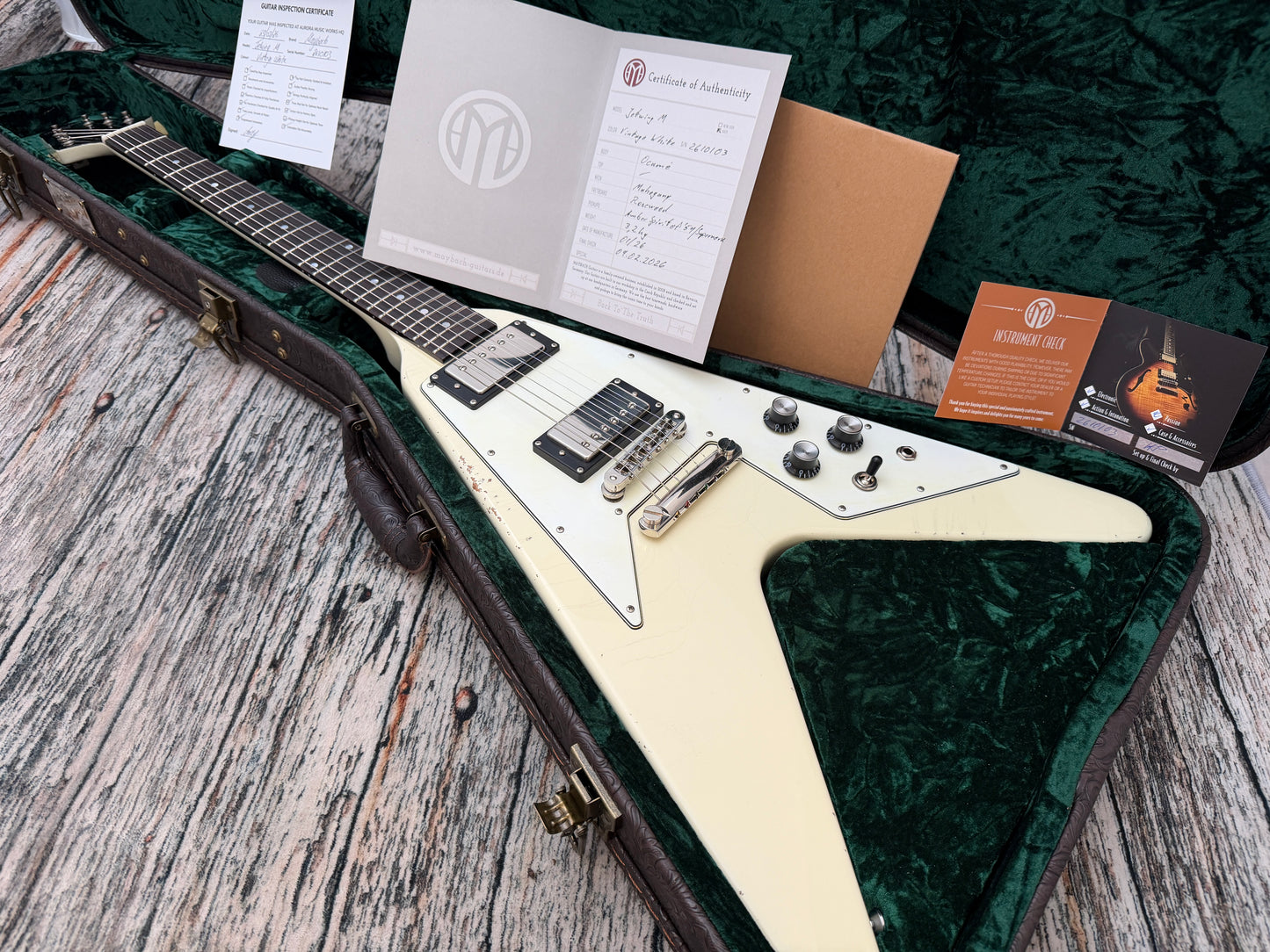 Maybach Jetwing aged nitro - Czech republic Custom Lab made