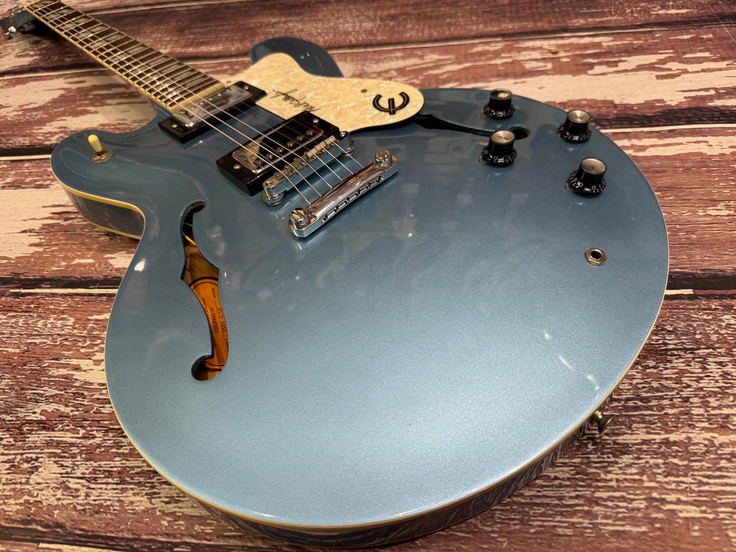 Epiphone Supernova Noel Gallagher Signature - Metallic Light Blue