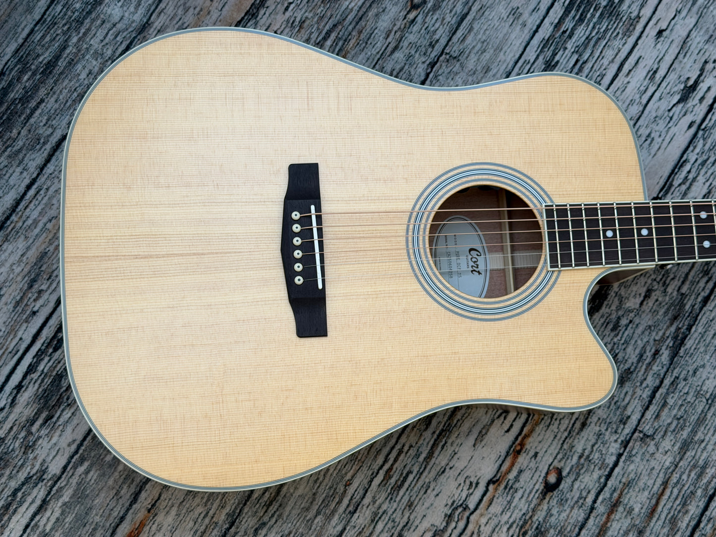 Cort Pure DCF-NS Electro Dreadnought All solid wood