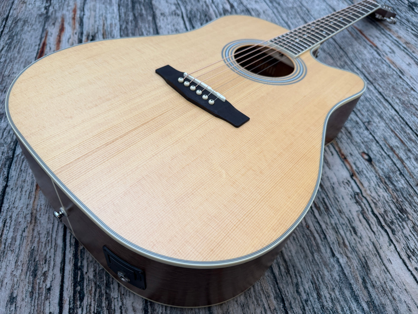 Cort Pure DCF-NS Electro Dreadnought All solid wood