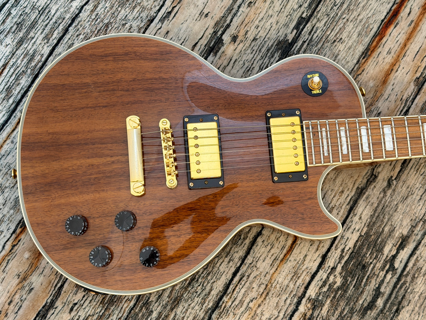 Epiphone Les Paul Custom Pro - Koa limited edition