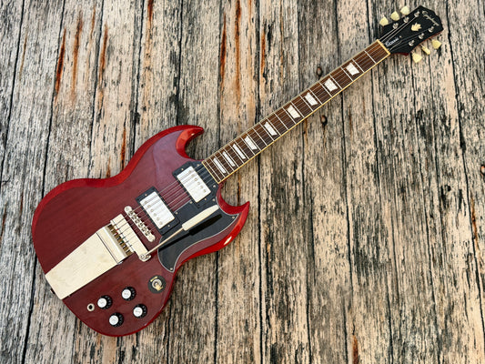 Epiphone '61 SG Standard with Maestro / Vibrola tail & case