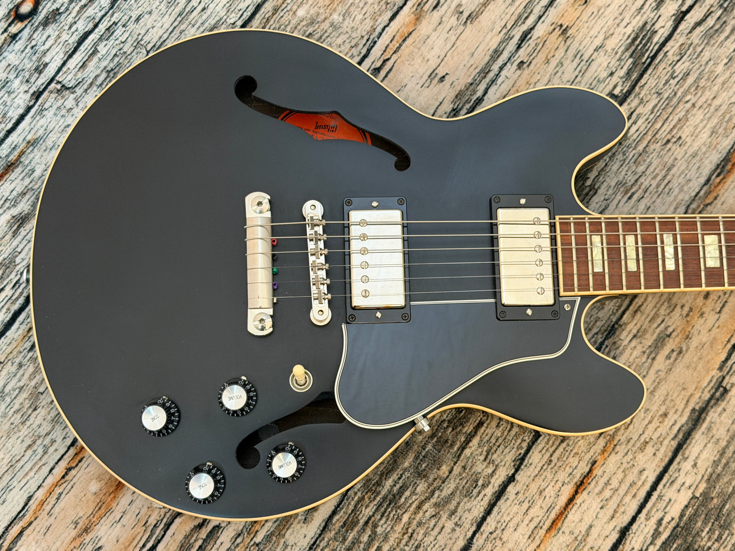 Gibson ES-339 2016 Satin Ebony, COA and Case