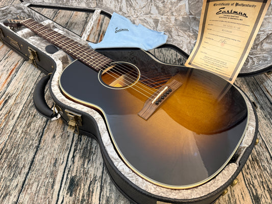 Eastman E6-LGSS All solid Acoustic & Case *B* Stock