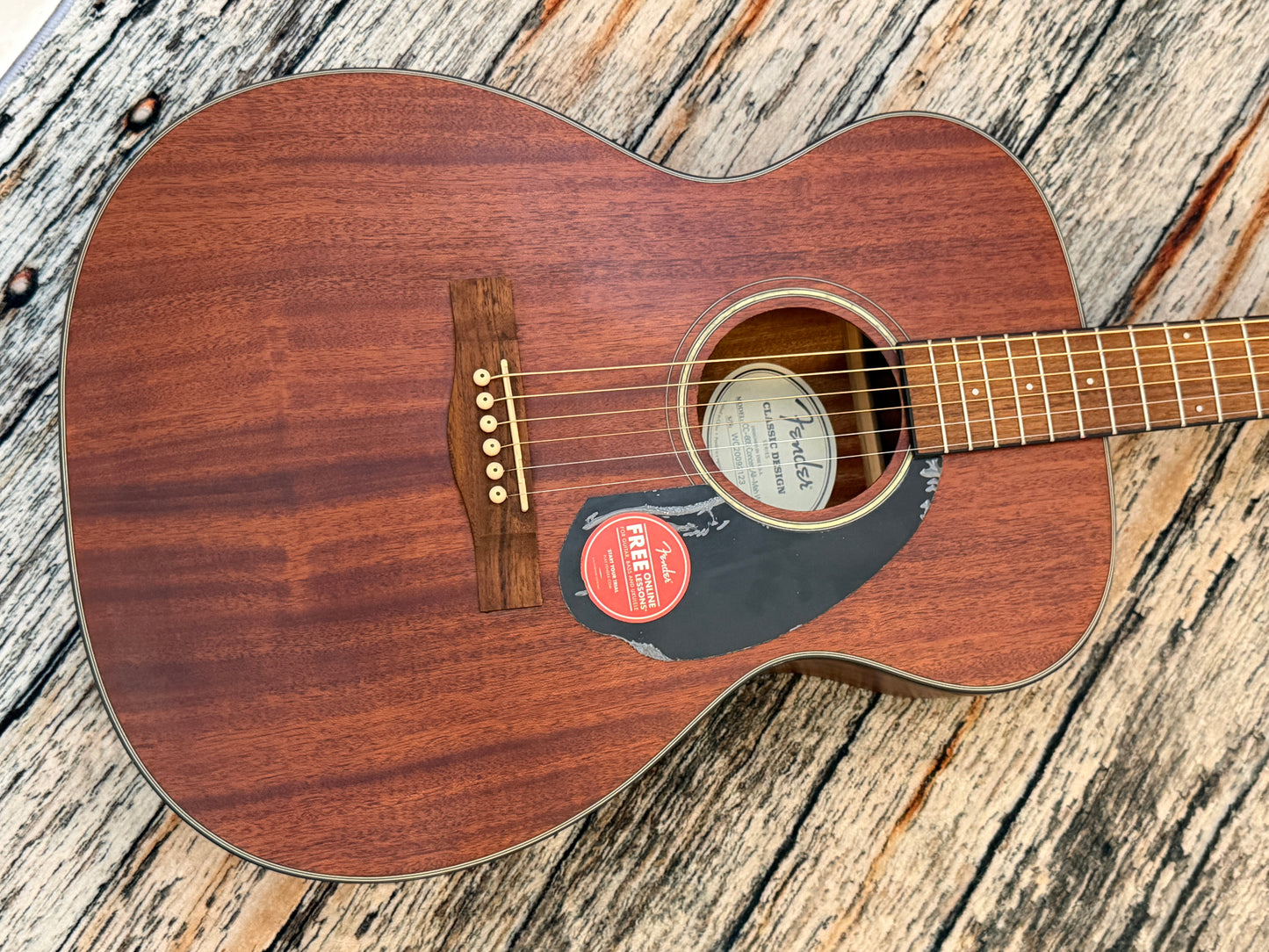 Fender CC-60S Mahogany Acoustic