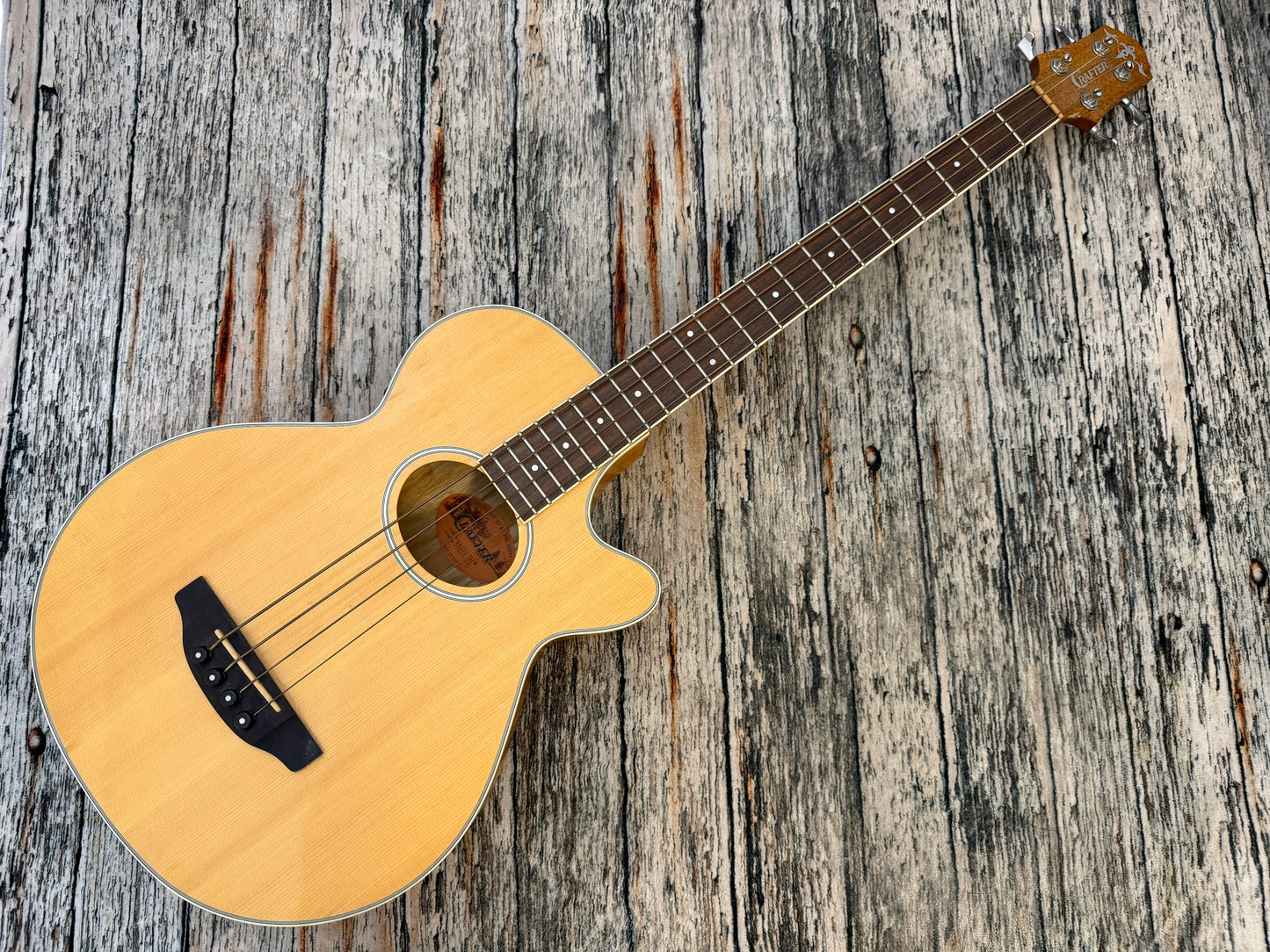 Crafter Electro Acoustic Bass BA-400EQ
