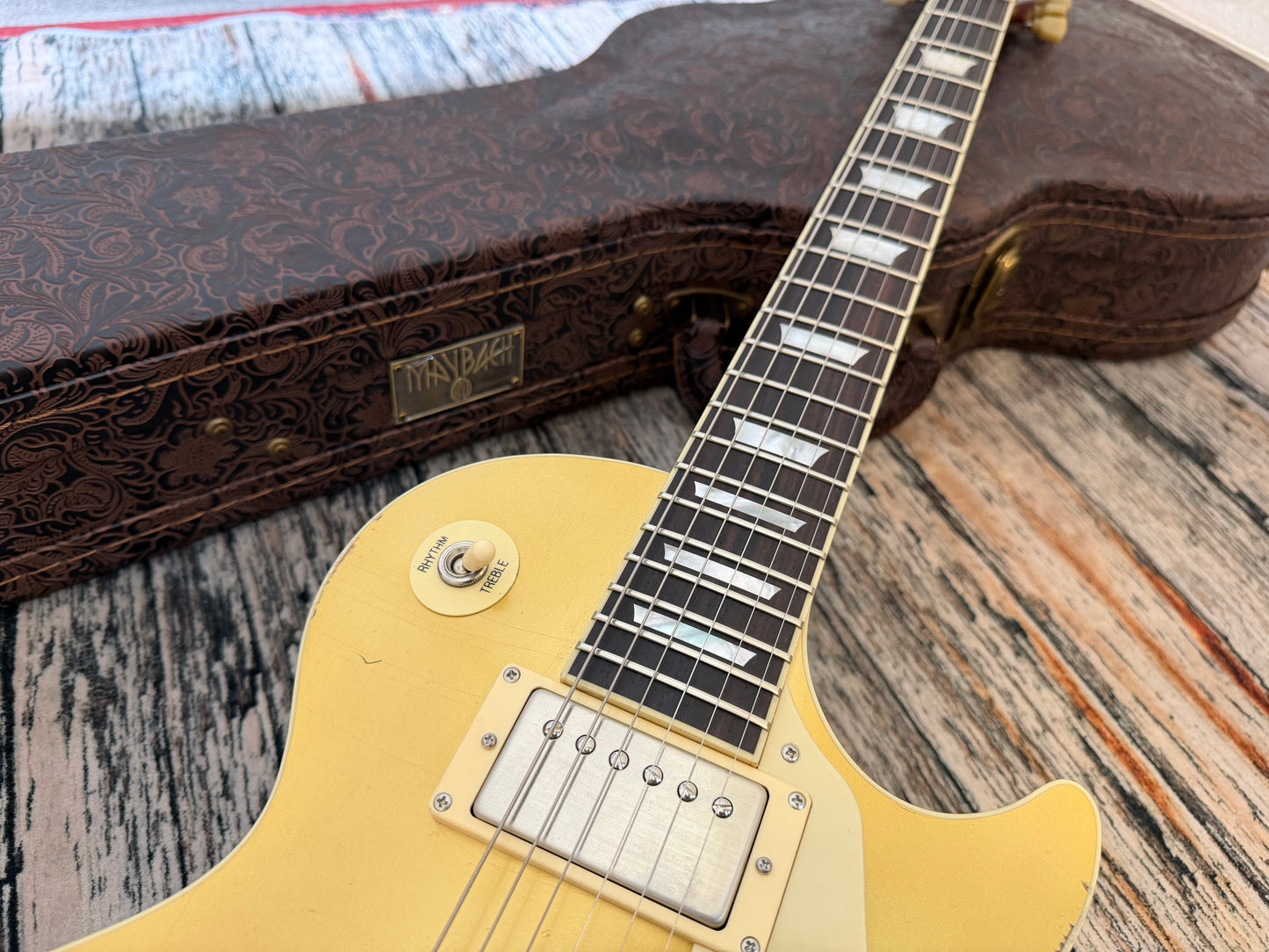 Maybach Lester '57 Aged Gold Rush "Guitar Heroes" limited edition