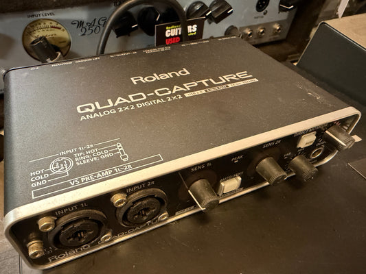 Roland Quad-Capture Audio Interface (Pre-owned)