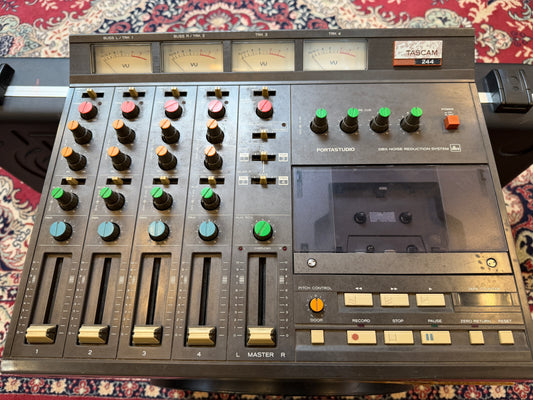 Tascam Portastudio 244 Tape 4-track Casette Recorder (Pre-owned)