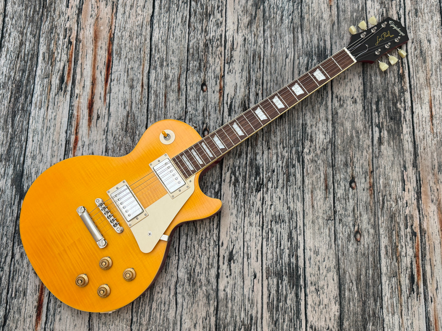 Epiphone Limited Edition 1959 Lemon Burst Aged Les Paul Standard (IGC)