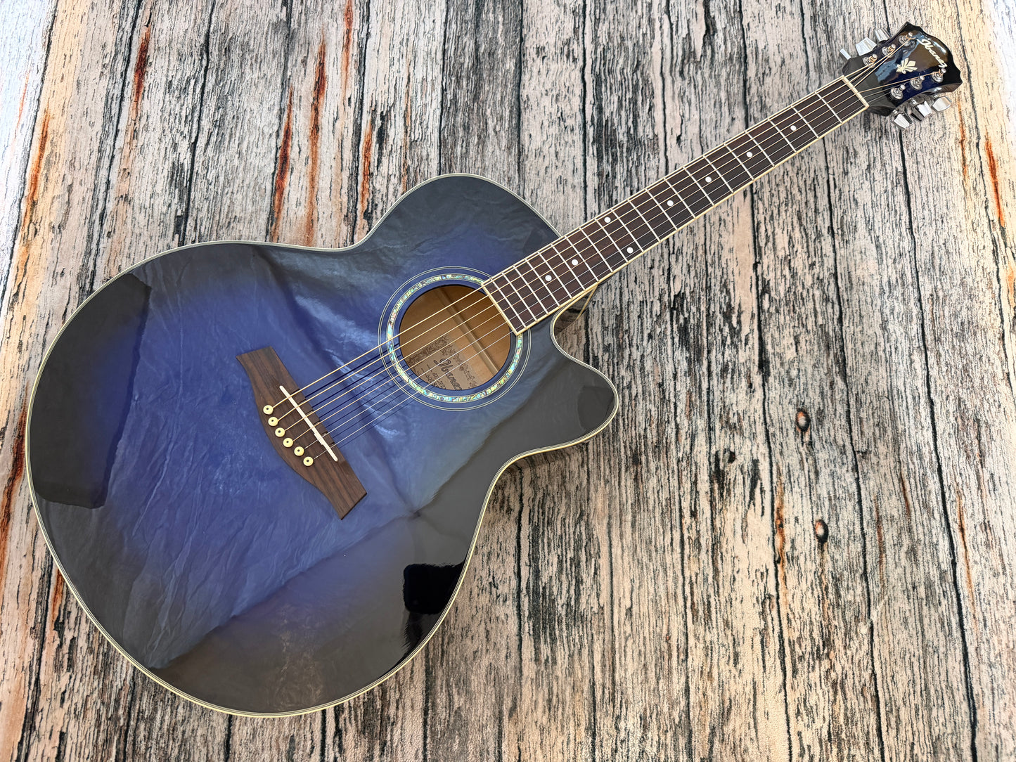 Aria AEL10-EMBS Blueburst electro acoustic