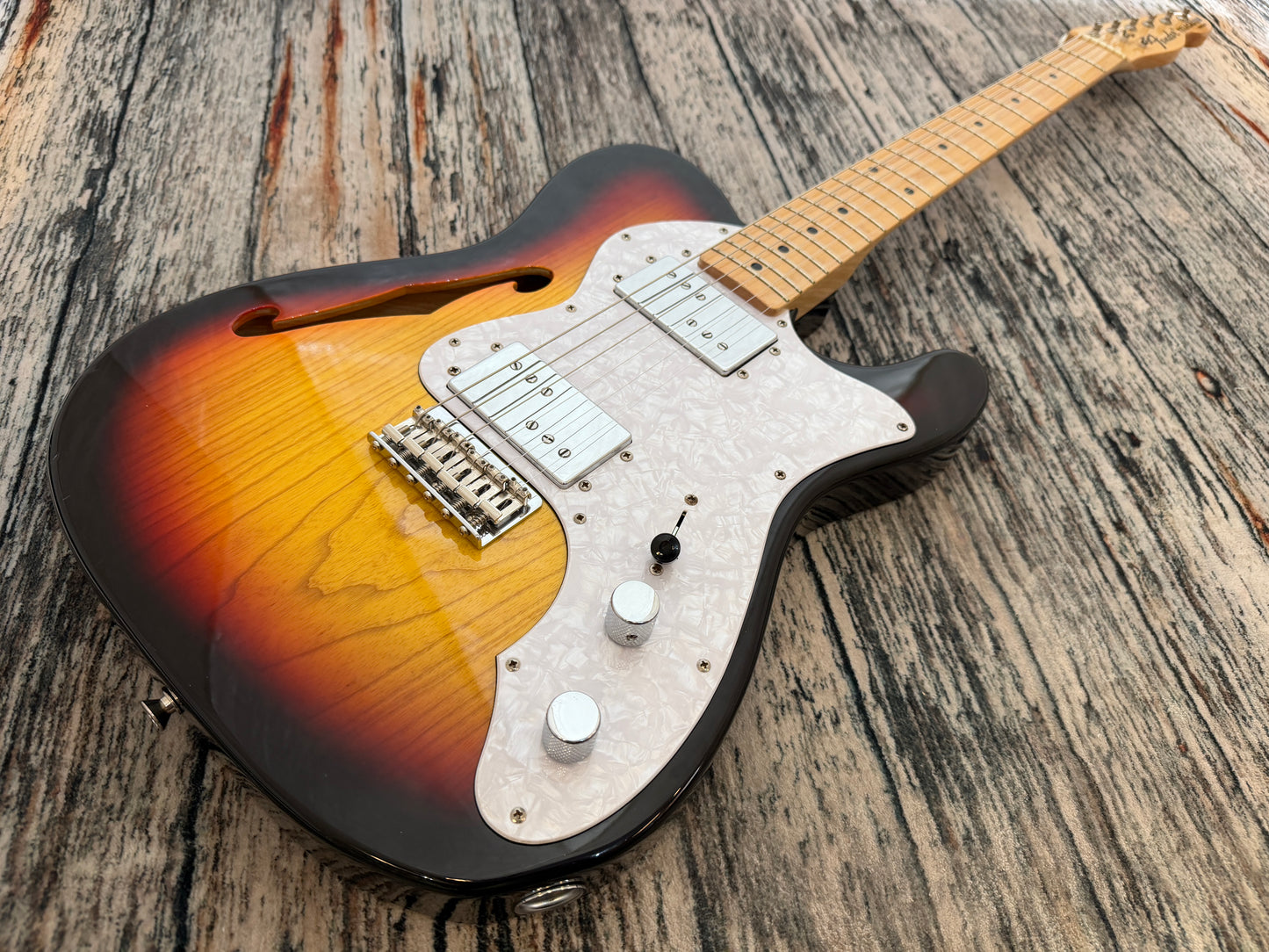Fender Japan 72 reissue Thinline Telecaster - Brandonwound pickup set