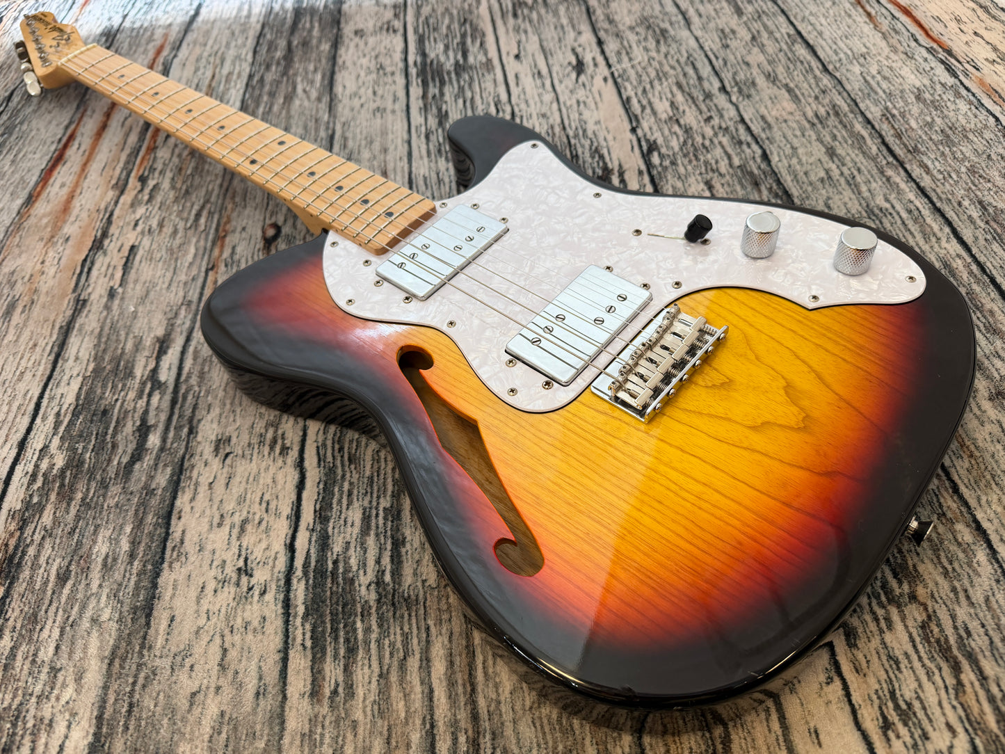 Fender Japan 72 reissue Thinline Telecaster - Brandonwound pickup set
