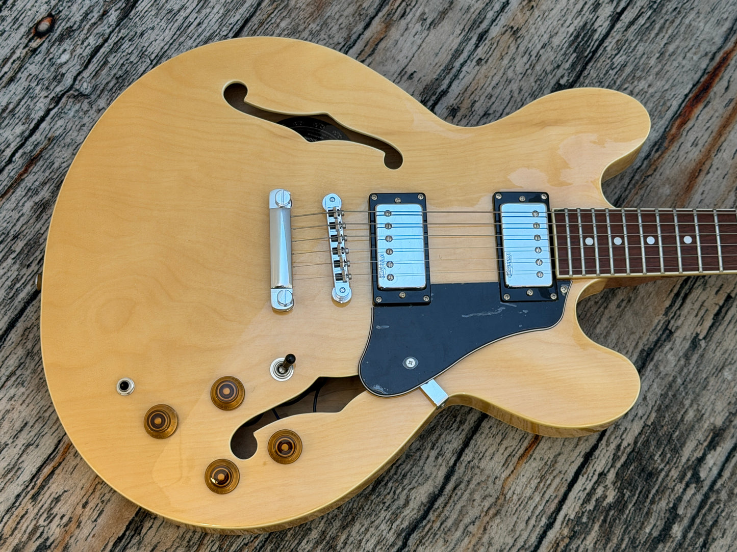 Vintage VSA500 Semi hollow - Natural