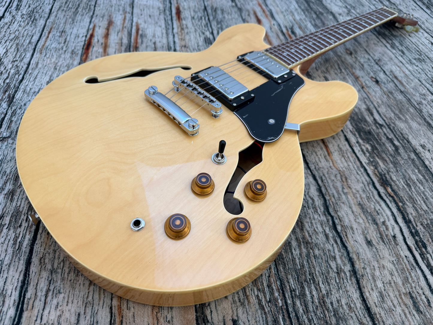 Vintage VSA500 Semi hollow - Natural