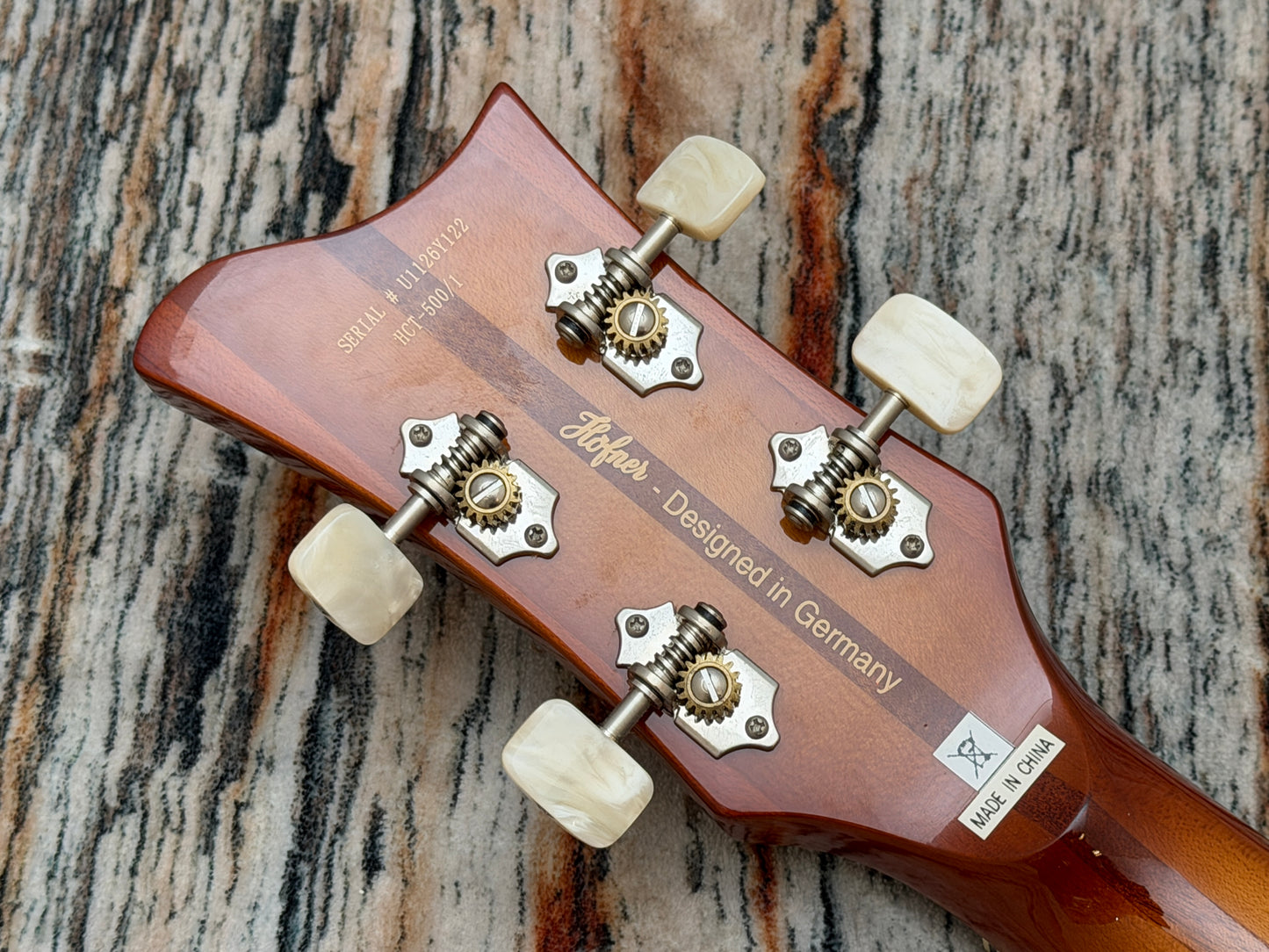 Hofner Violin Bass Contemporary Series HCT-500/1-SB
