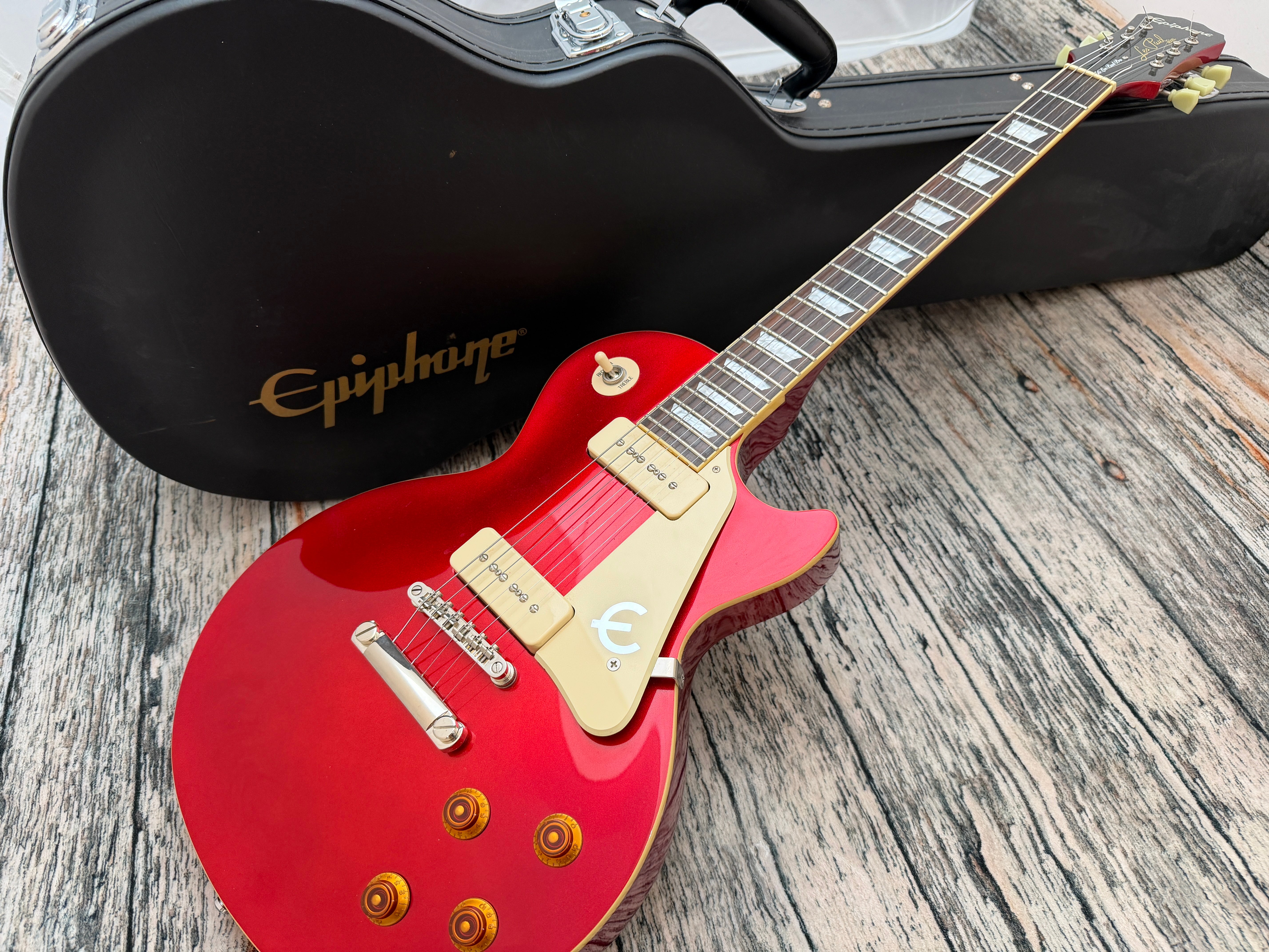 Epiphone '56 Les Paul Pro P90 - Limited Edition Candy Apple Red