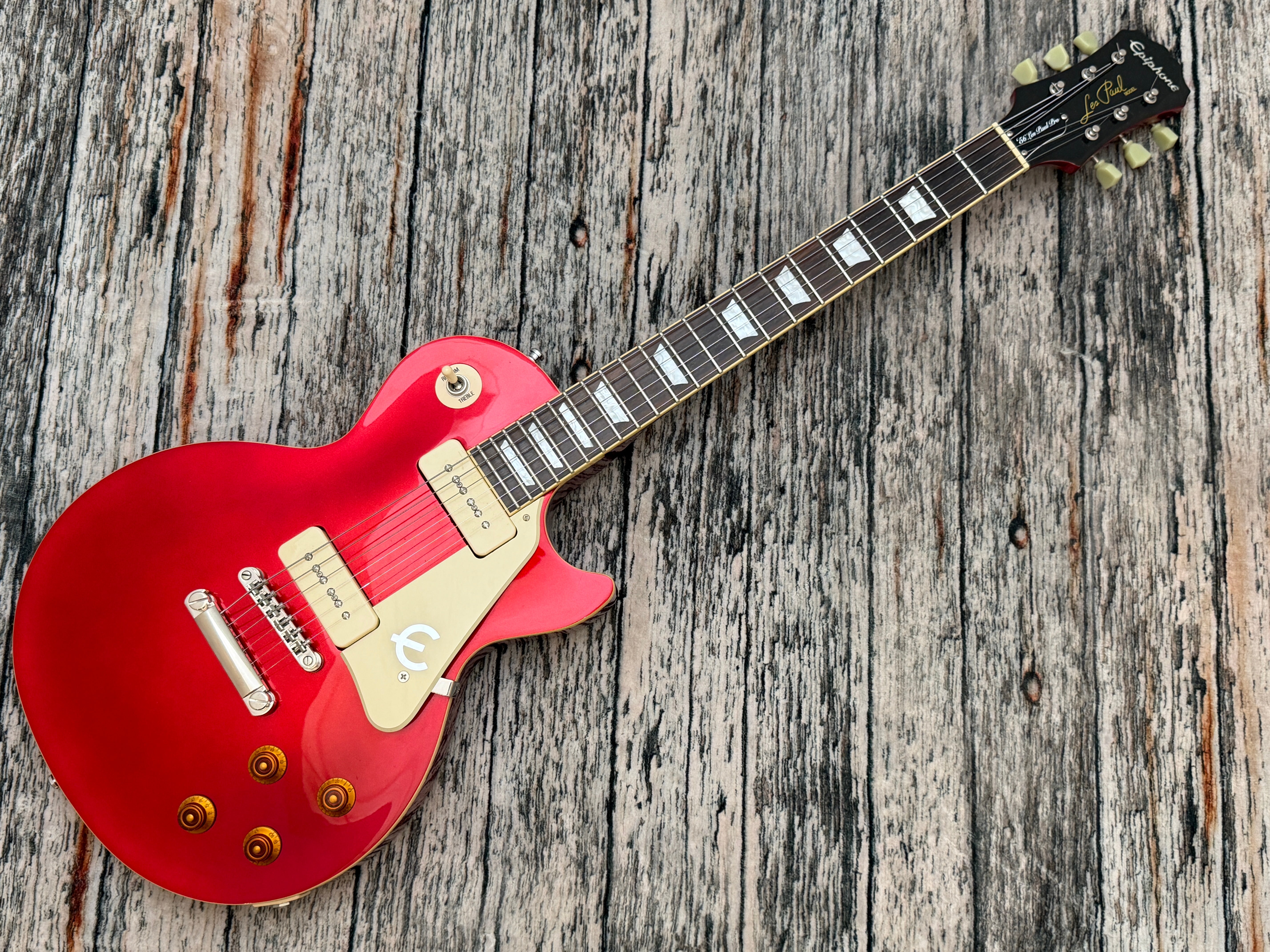 Epiphone '56 Les Paul Pro P90 - Limited Edition Candy Apple Red