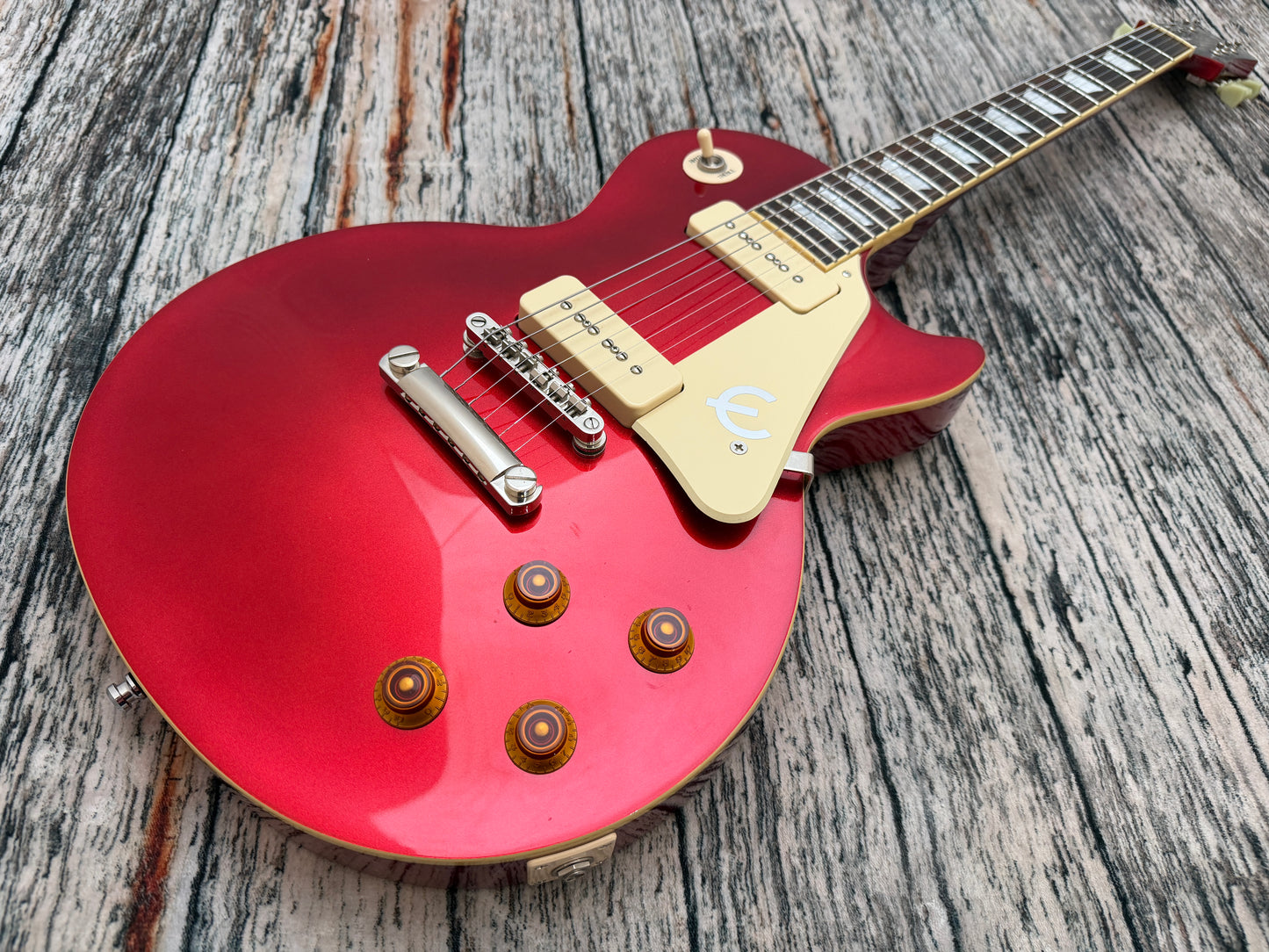 Epiphone '56 Les Paul Pro P90 - Limited Edition Candy Apple Red metallic