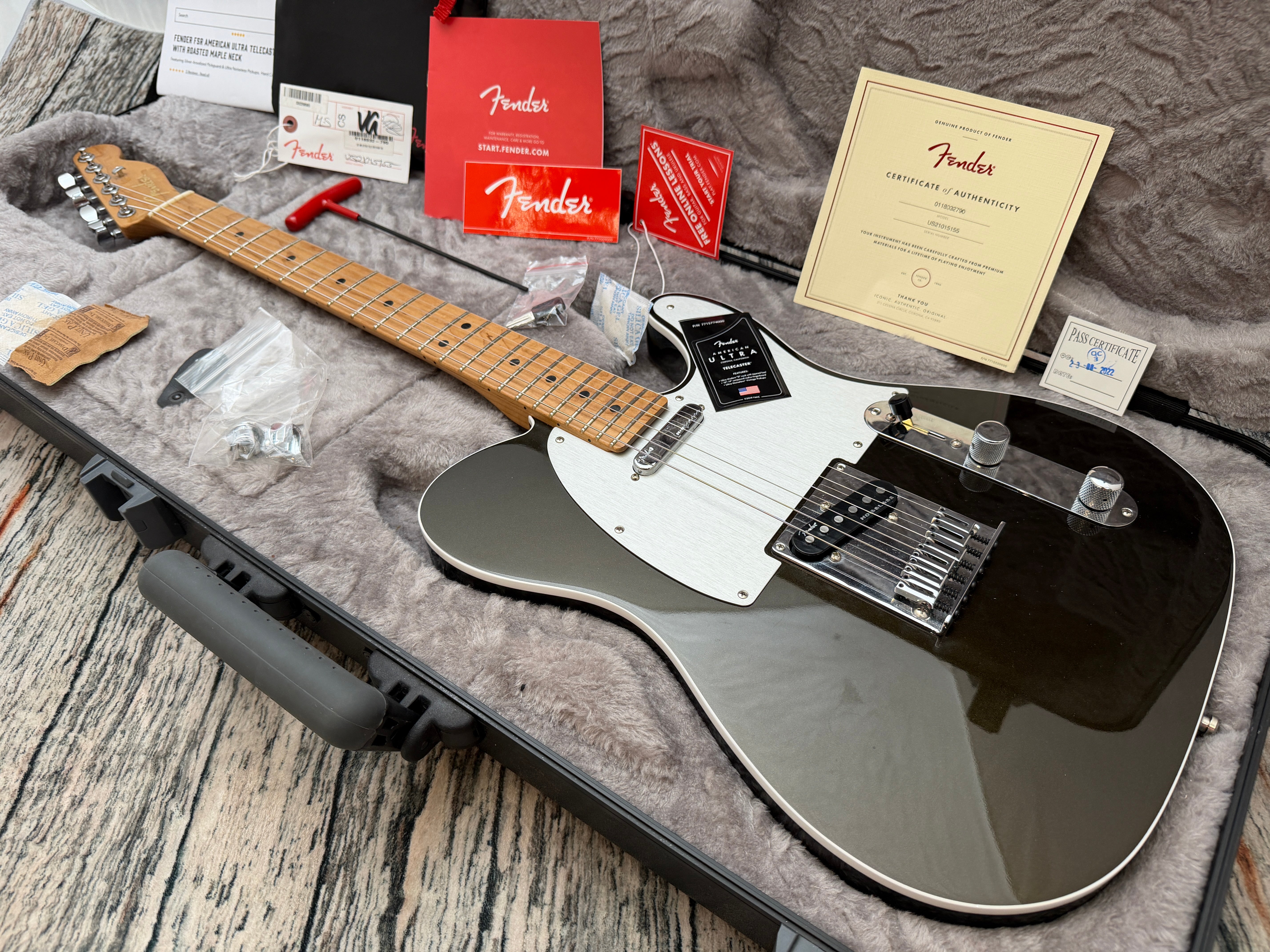 Fender FSR American Ultra Telecaster with a roasted maple neck