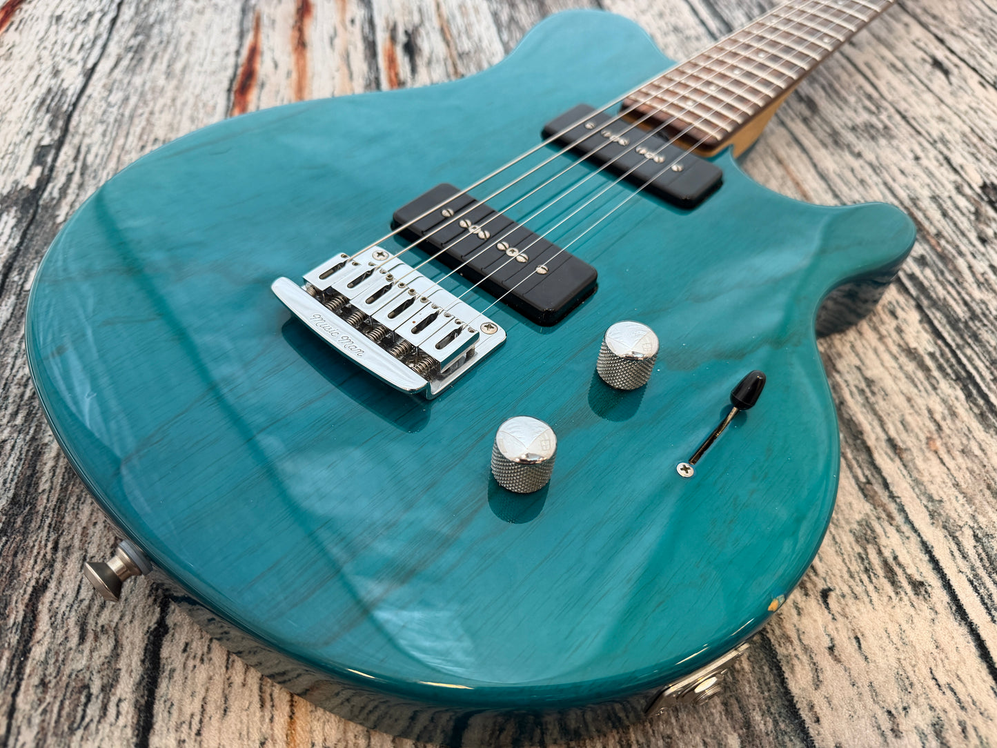 MusicMan Axis Sport MM90 teal - Rare beast! 2000