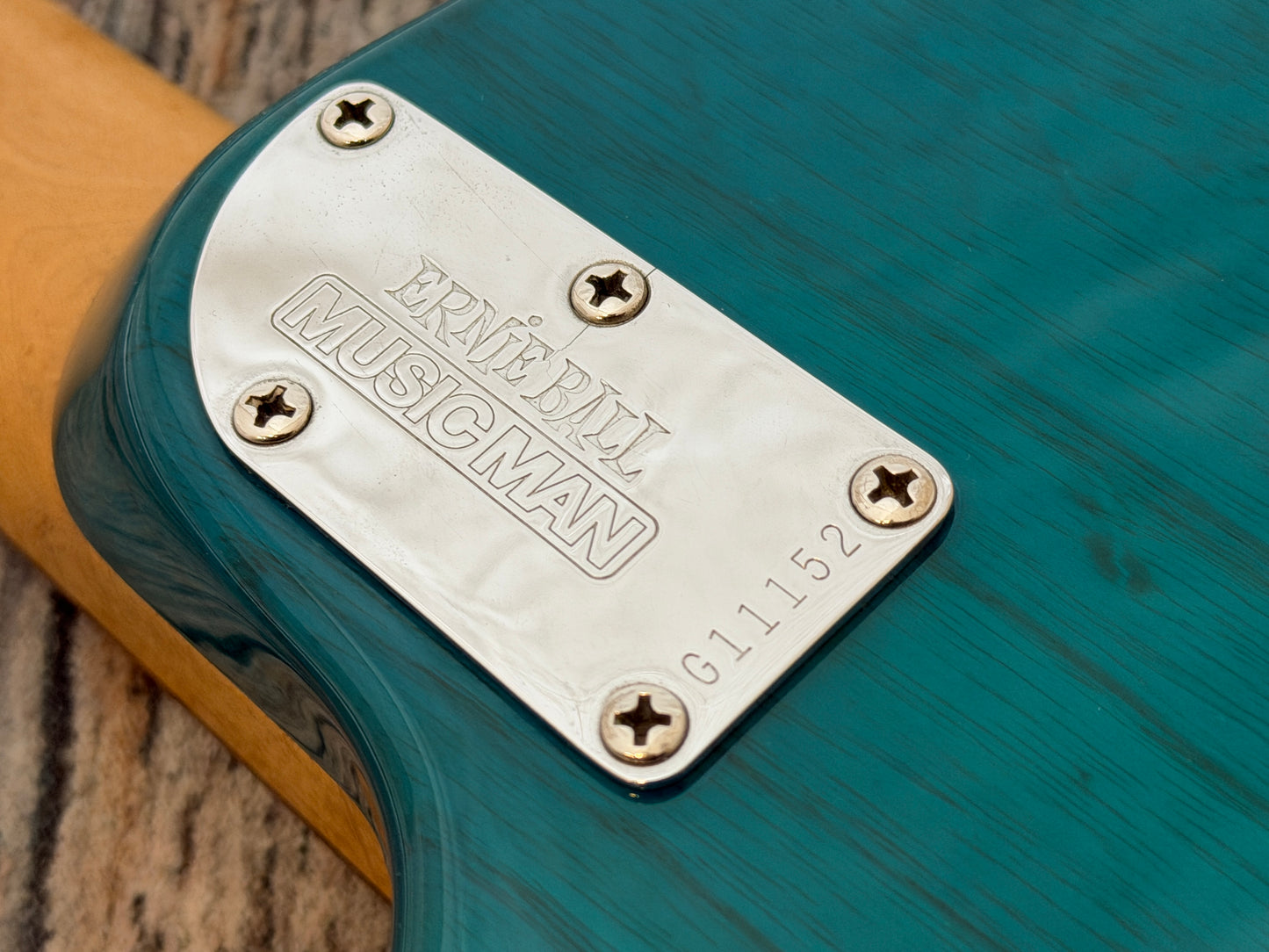 MusicMan Axis Sport MM90 teal - Rare beast! 2000