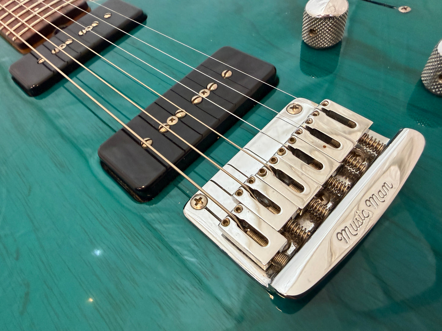 MusicMan Axis Sport MM90 teal - Rare beast! 2000