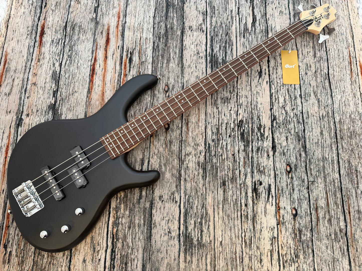Cort Action PJ bass Black