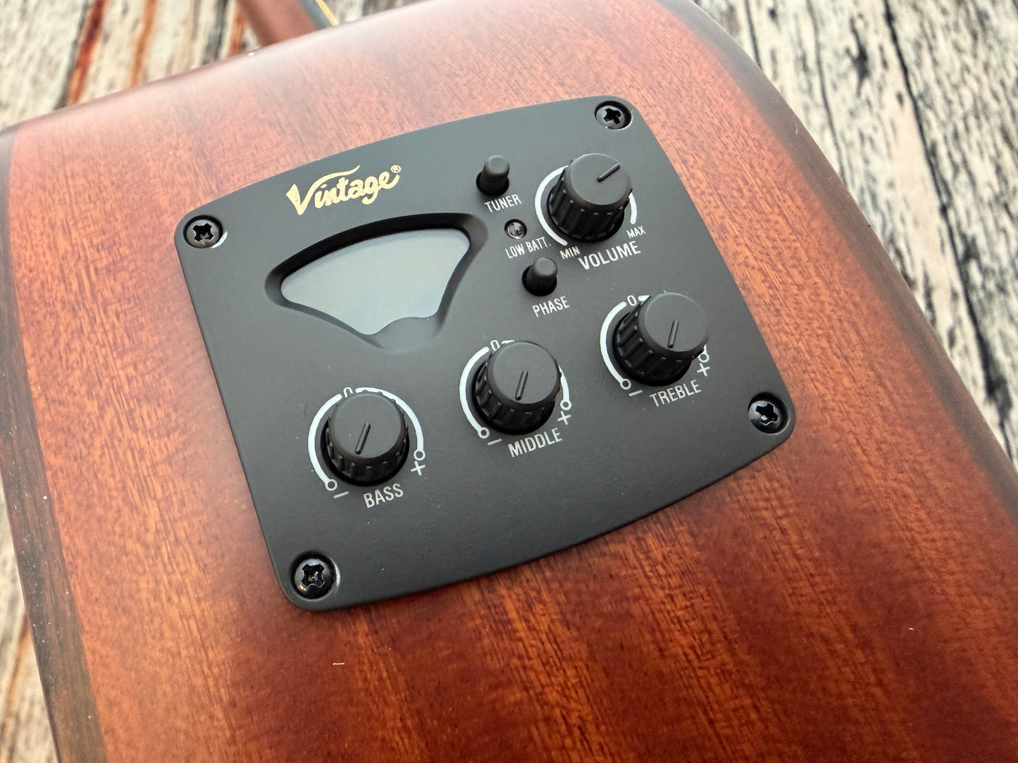 Vintage VGA990 Natural Electro Acoustic