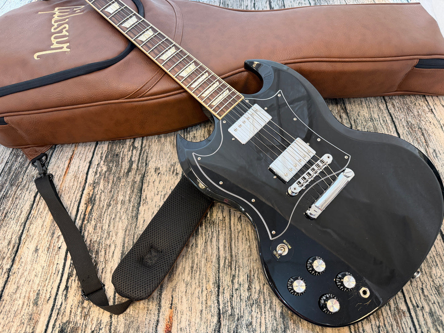 Gibson SG Standard - Ebony - Left Hand 2020 model
