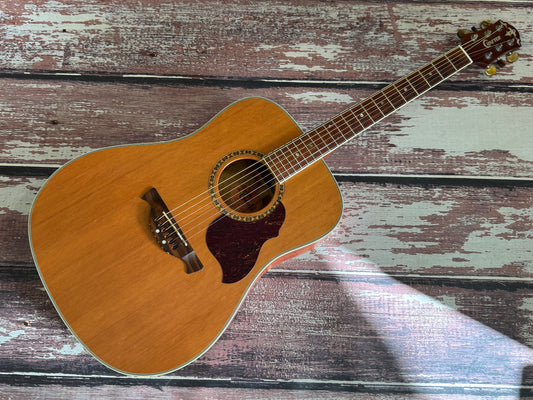 Crafter D7 solid top Dreadnought acoustic