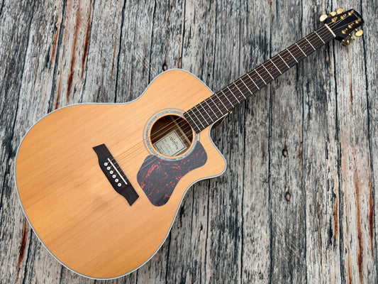 Walden G633CE - Solid Cedar Top Grand Auditorium Electro - Satin Natural