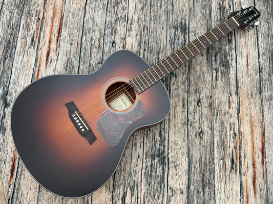 Walden G570ETB Solid Cedar Top Grand Auditorium Electro - Open Pore Satin Tobacco Burst