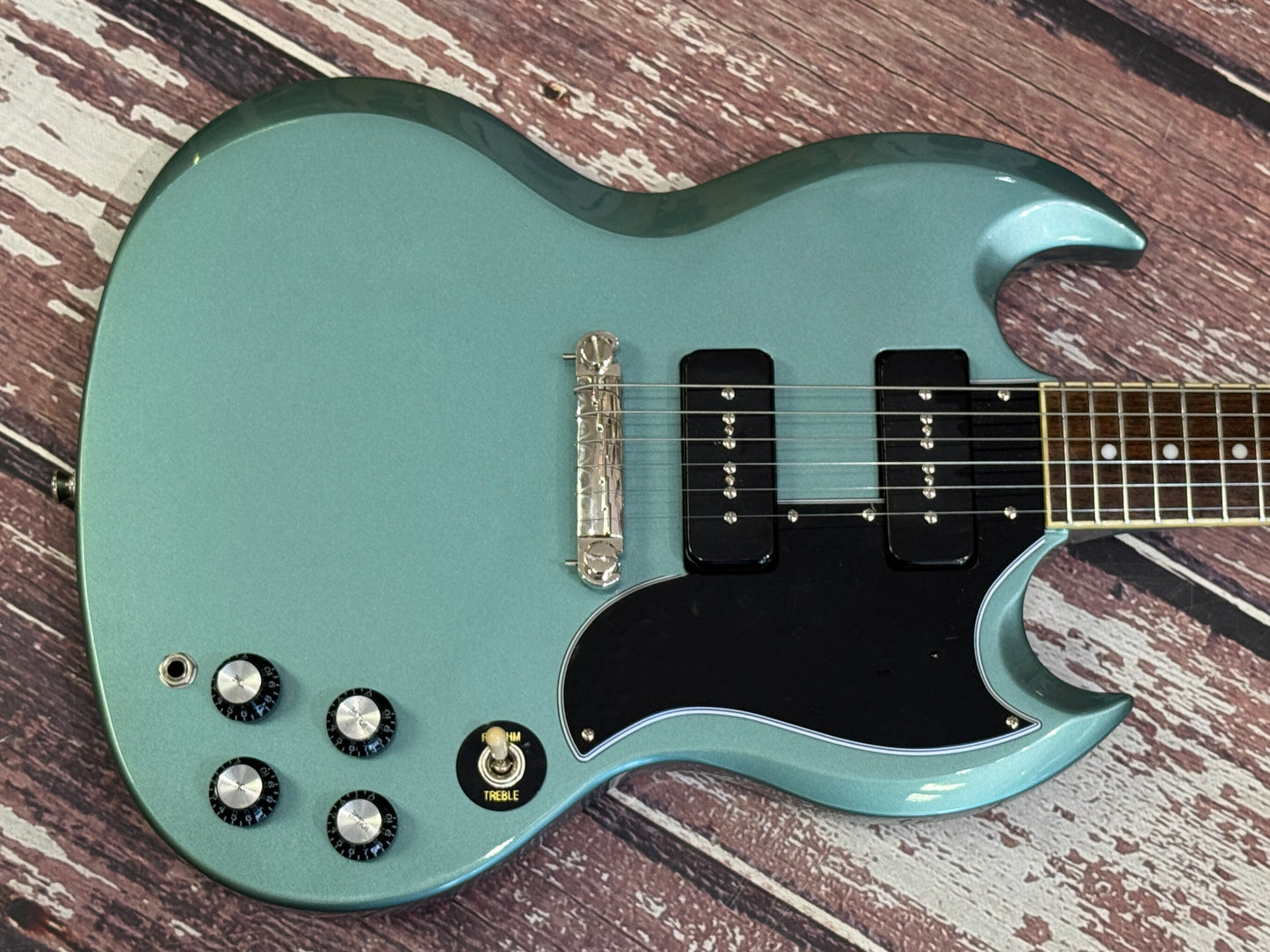 Epiphone SG Special P90 Faded Pelham Blue