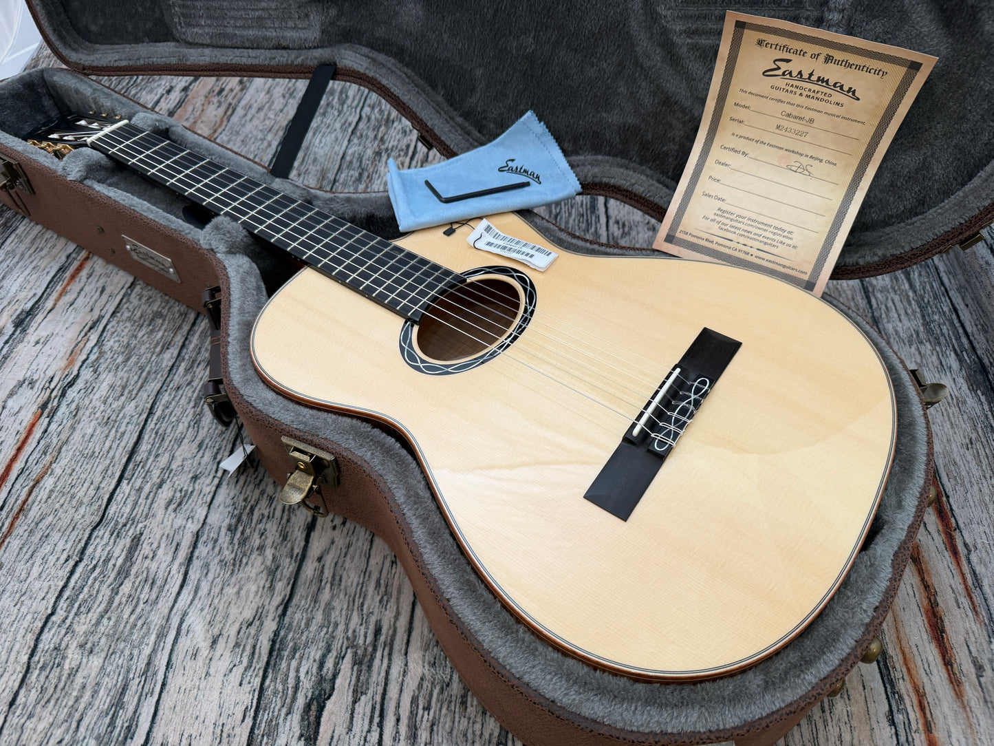 Eastman Cabaret JB Electro Classical - John Buscarino Signature.