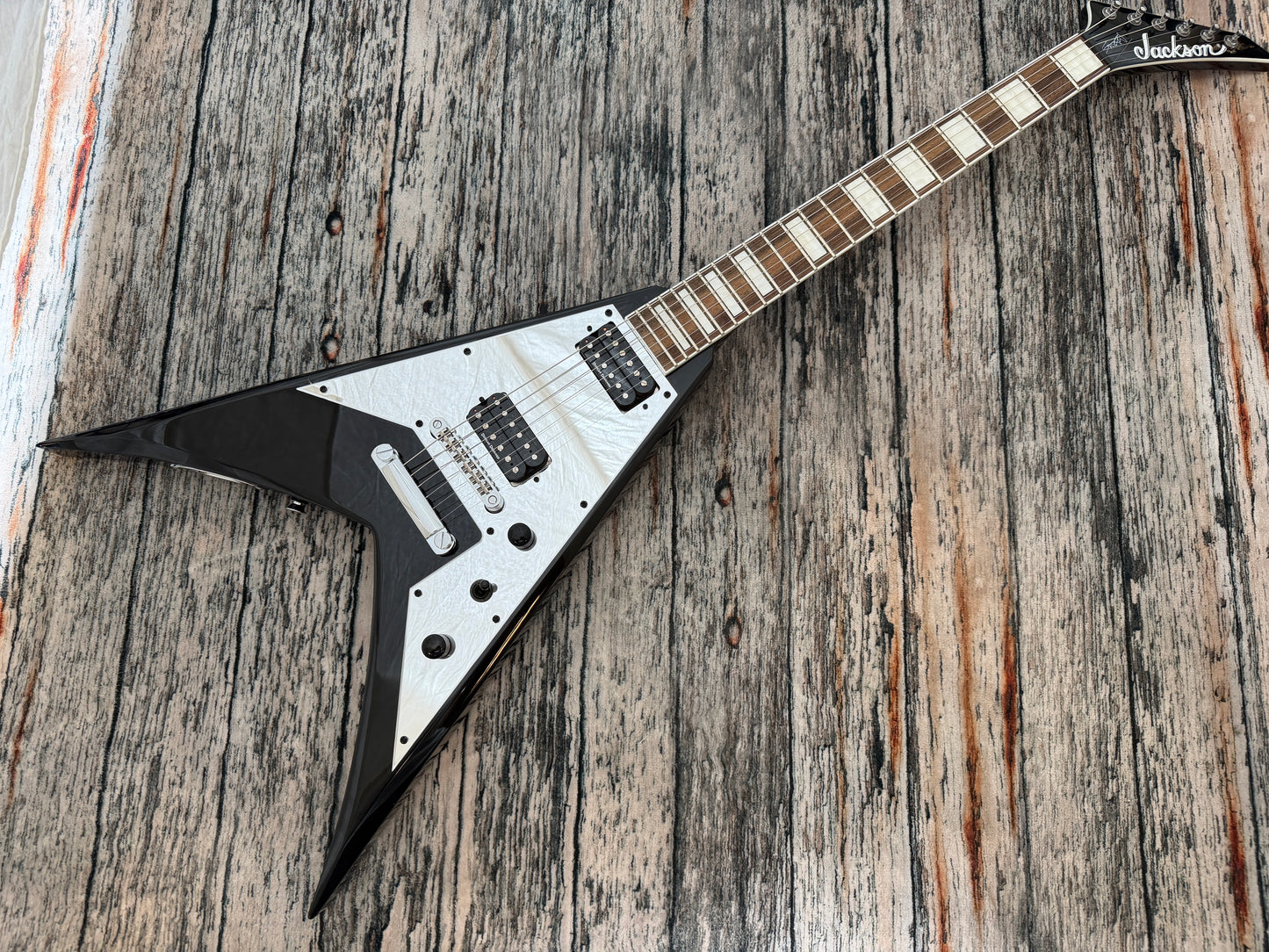 Jackson Black Mirror V, Scott Ian signature