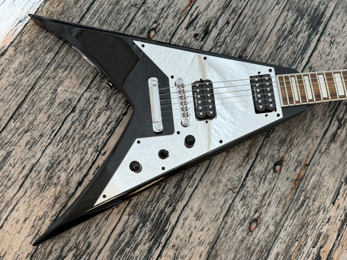 Jackson Black Mirror V, Scott Ian signature