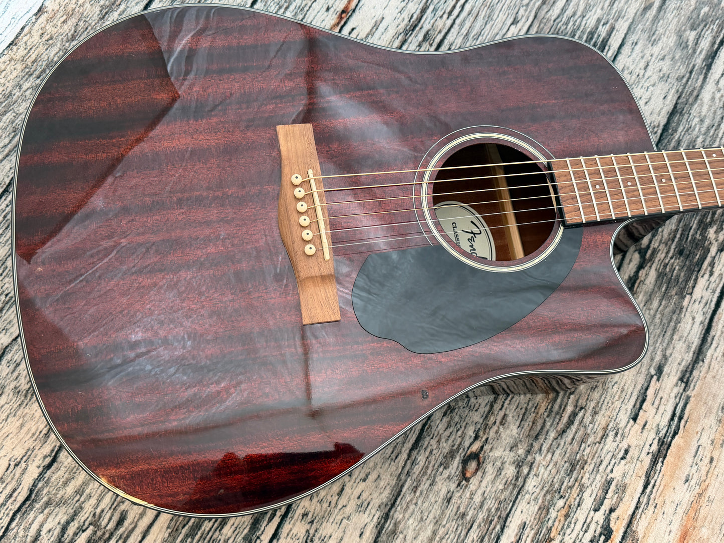 Fender CD-60CE Mahogany gloss Electro
