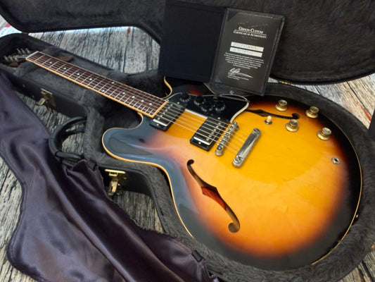 Gibson ES335 Tobacco Sunburst - 2008, with case & COA