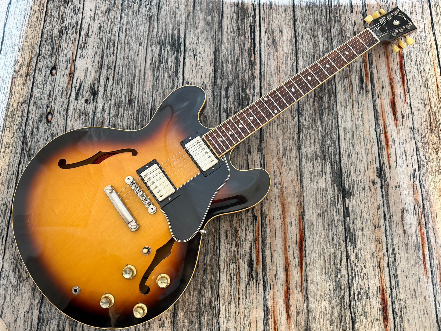 Gibson ES335 Tobacco Sunburst - 2008, with case & COA