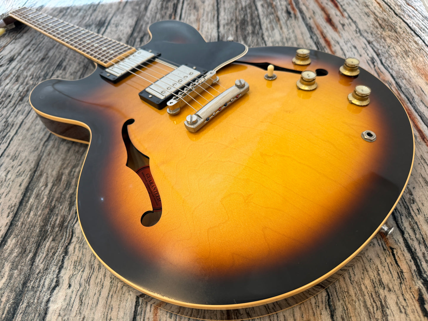 Gibson ES335 Tobacco Sunburst - 2008, with case & COA