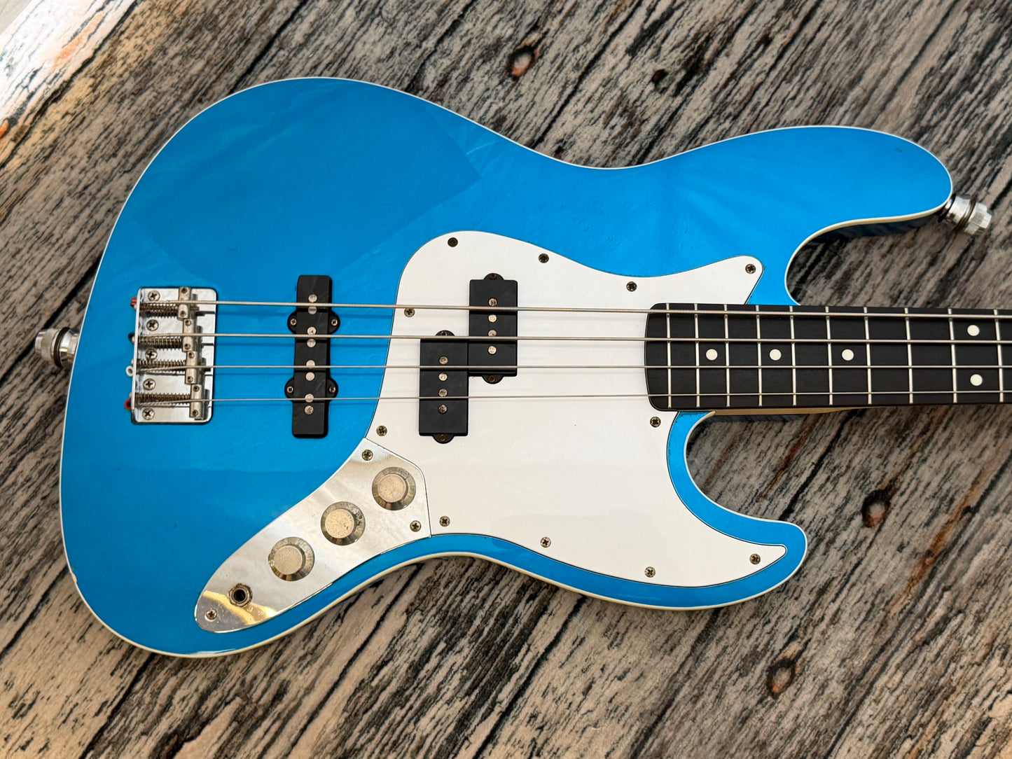 Fender Japan 2014 Aerodyne Jazz bass - Blue