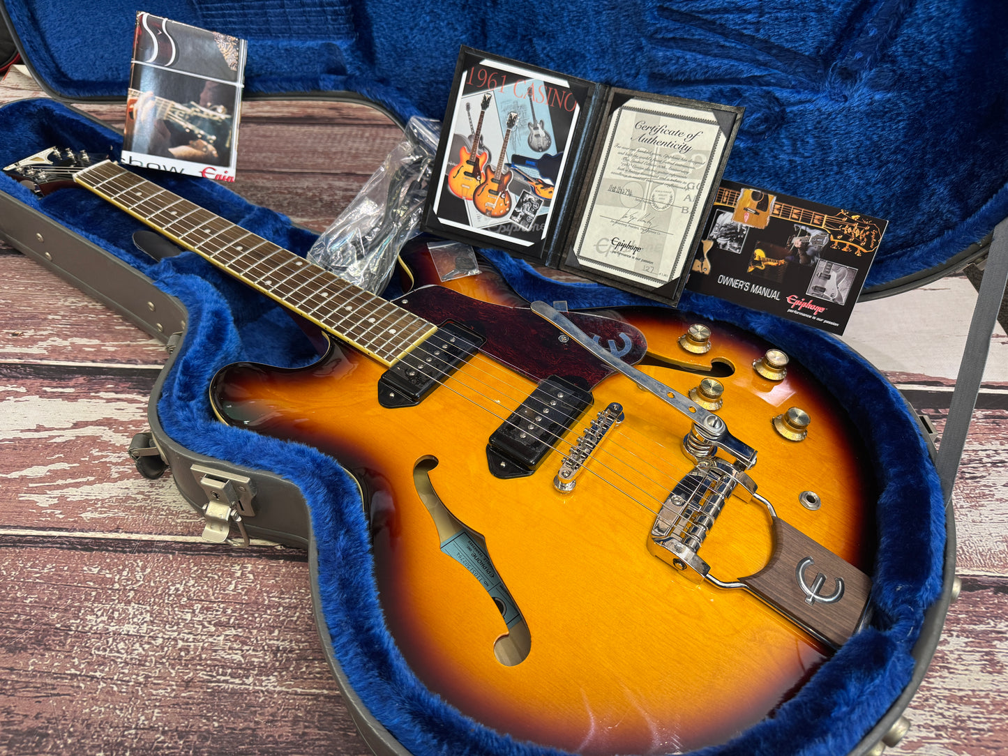 Epiphone 1961 Special edition Casino Tremotone 50th Anniversary
