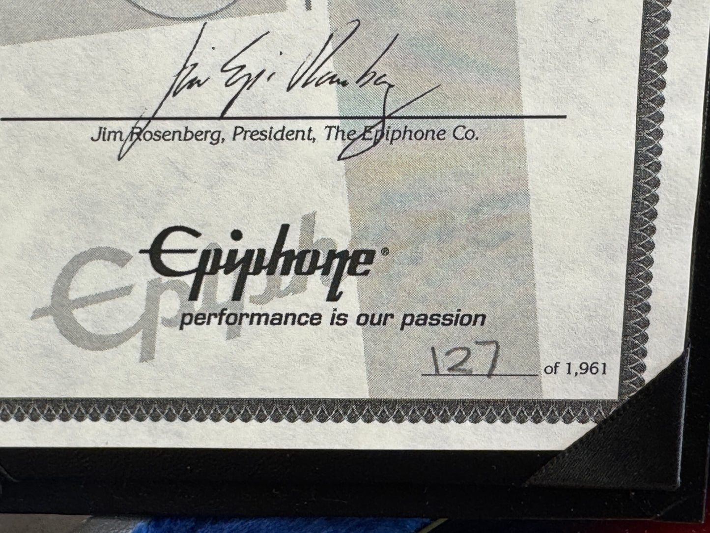 Epiphone 1961 Special edition Casino Tremotone 50th Anniversary