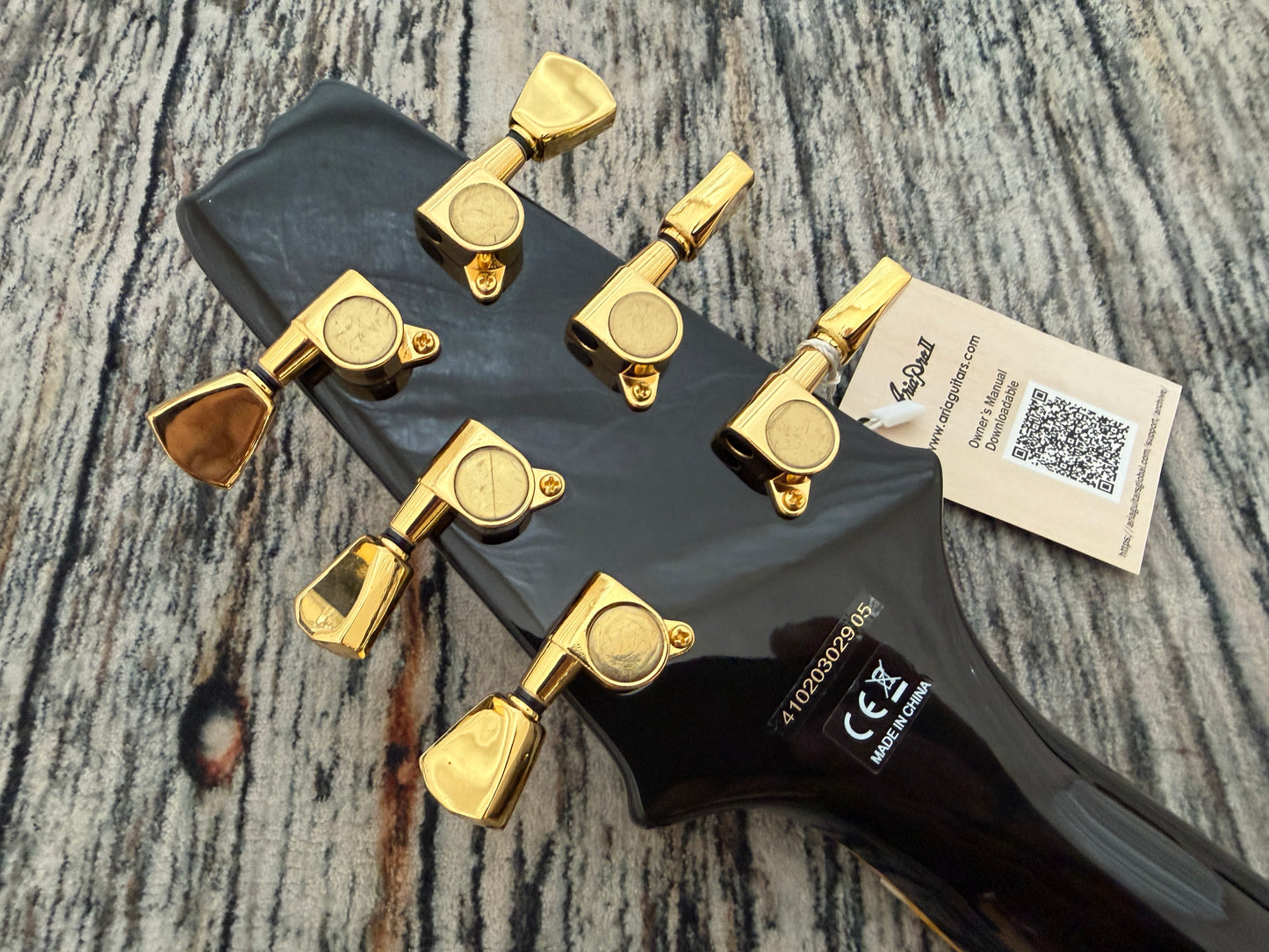 Aria Pro II PE-350 Custom Aged Black - B Stock