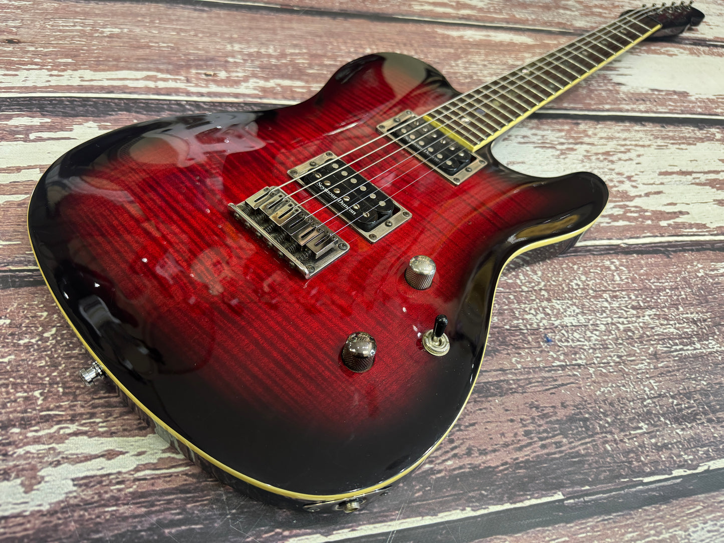 Fender Special edition FMT Telecaster HH Black cherry burst