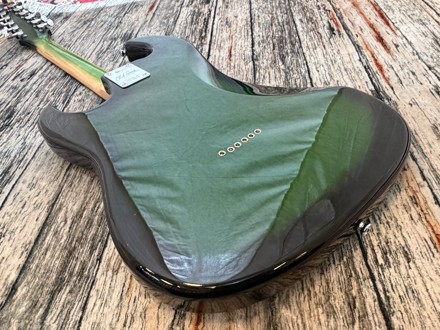 Burns Club Series Double Six Green burst - 12 string electric