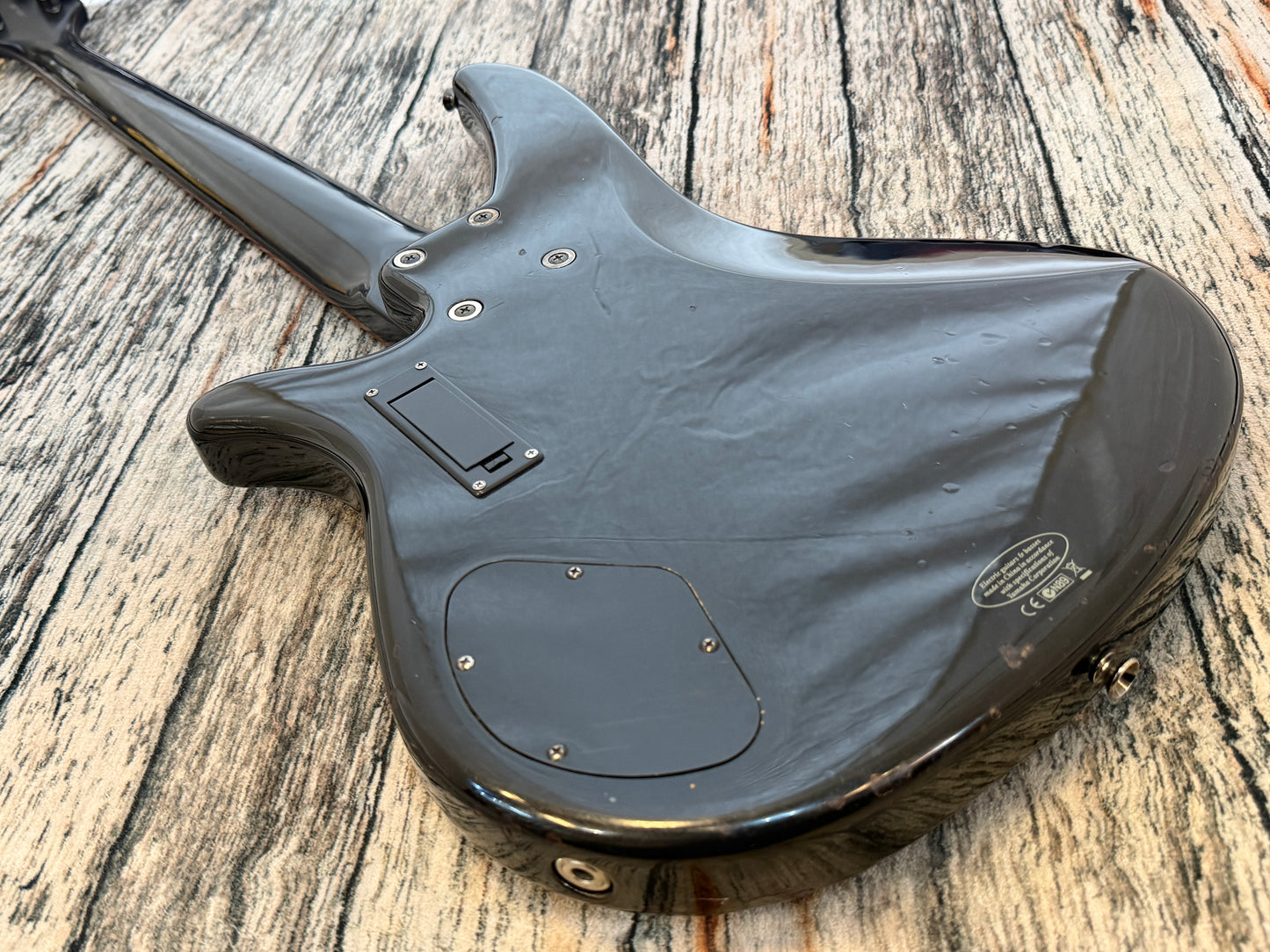 Yamaha RBX 375 Active 5 string bass - Battle scars!