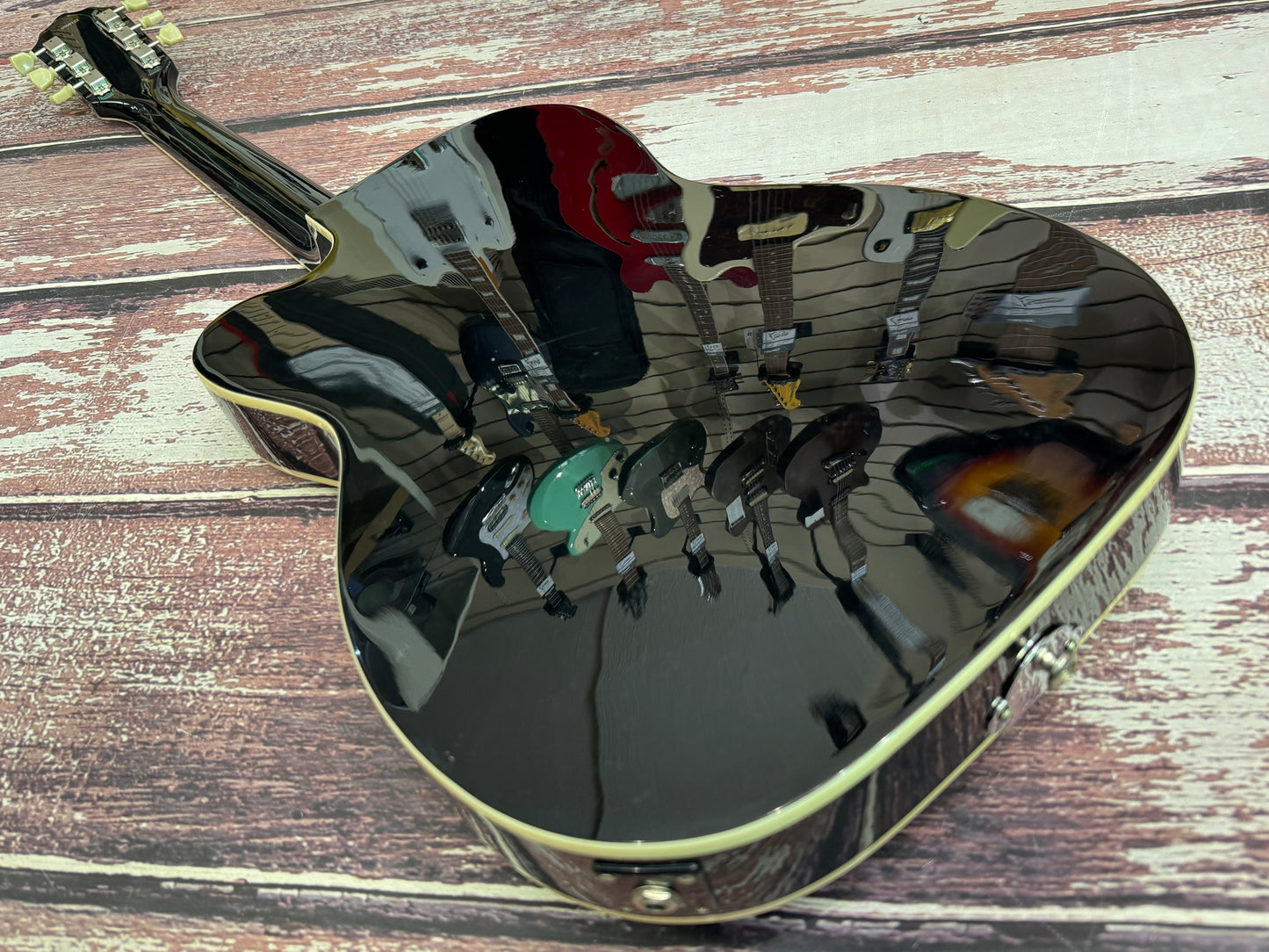 Airline Eastwood Tuxedo - Hollow body P90
