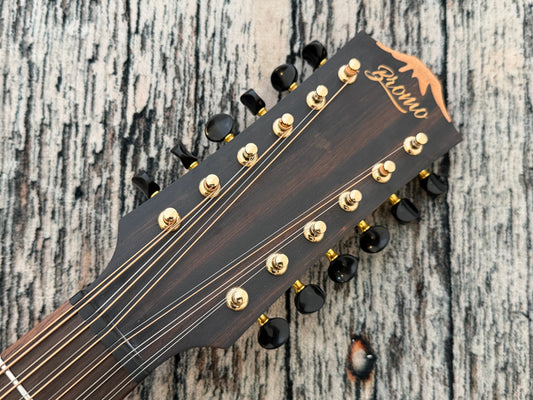 Bromo BAT4CE-12 12 string electro acoustic, with bag